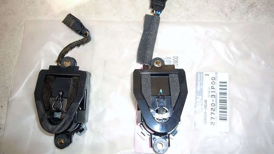 z32エアコン室内温度センサーの交換