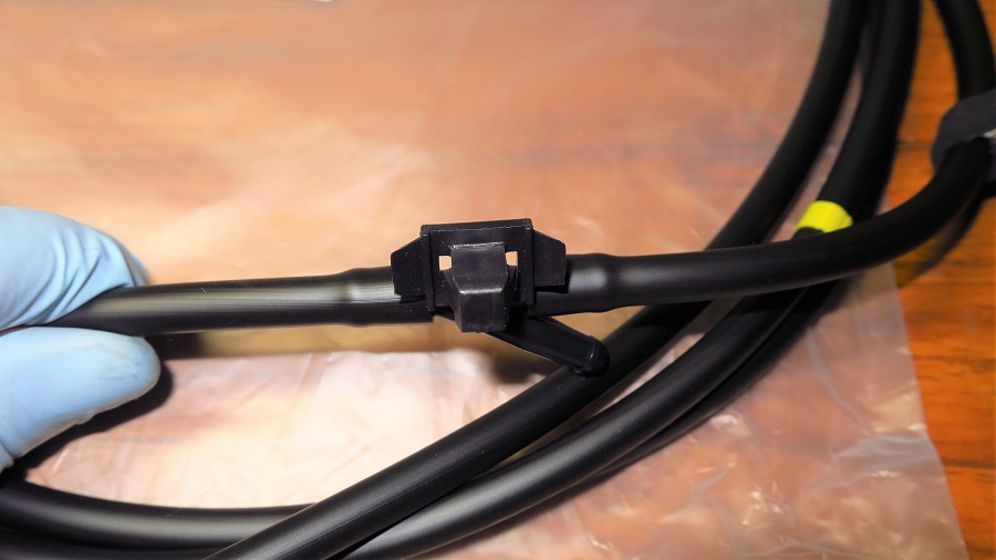 z32フロントウォッシャ―ノズル及びホースの交換