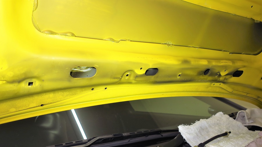 z32フロントウォッシャ―ノズル及びホースの交換