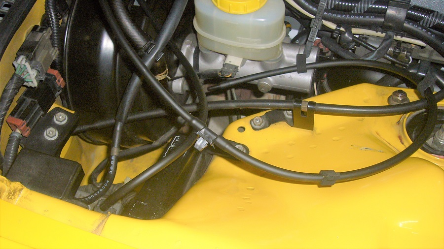 z32フロントウォッシャ―ノズル及びホースの交換