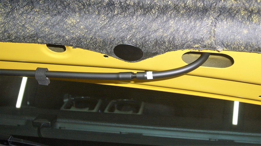 z32フロントウォッシャ―ノズル及びホースの交換