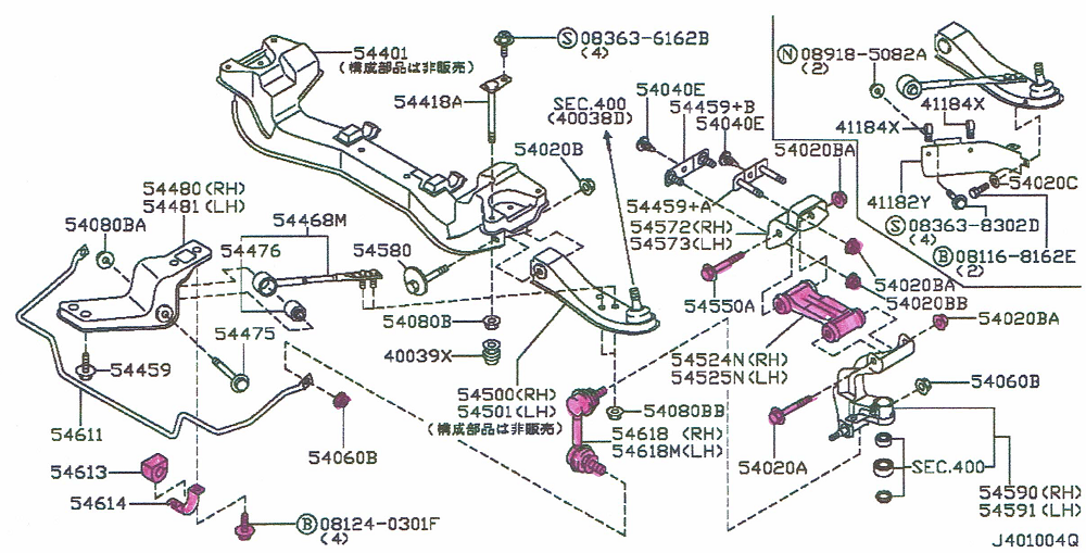 Z32スタビライザーブッシュ