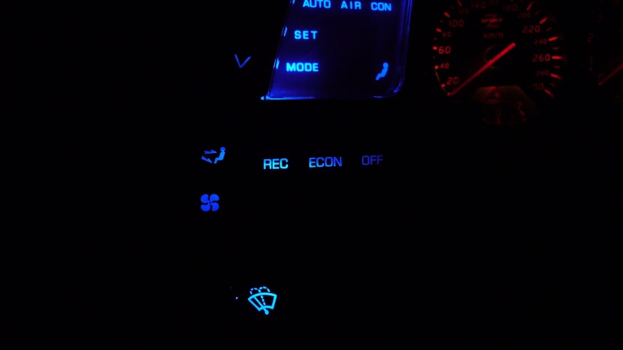 Z32クラスタースイッチランプLED