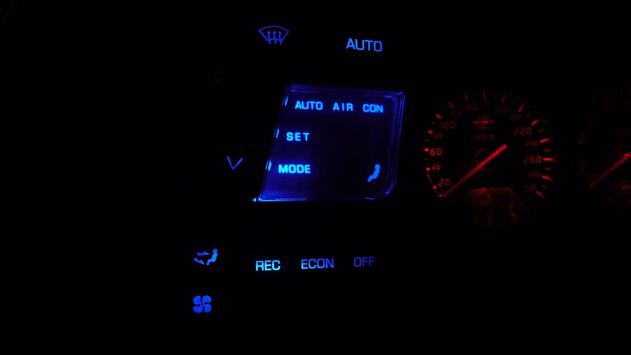 Z32クラスタースイッチランプLED