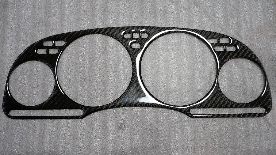 Z32カーボンメーターパネル