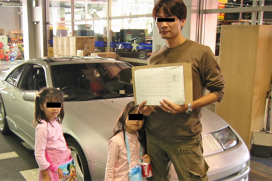 Z32スーパーオートバックスかしわ沼南店シャシダイバトルオフ