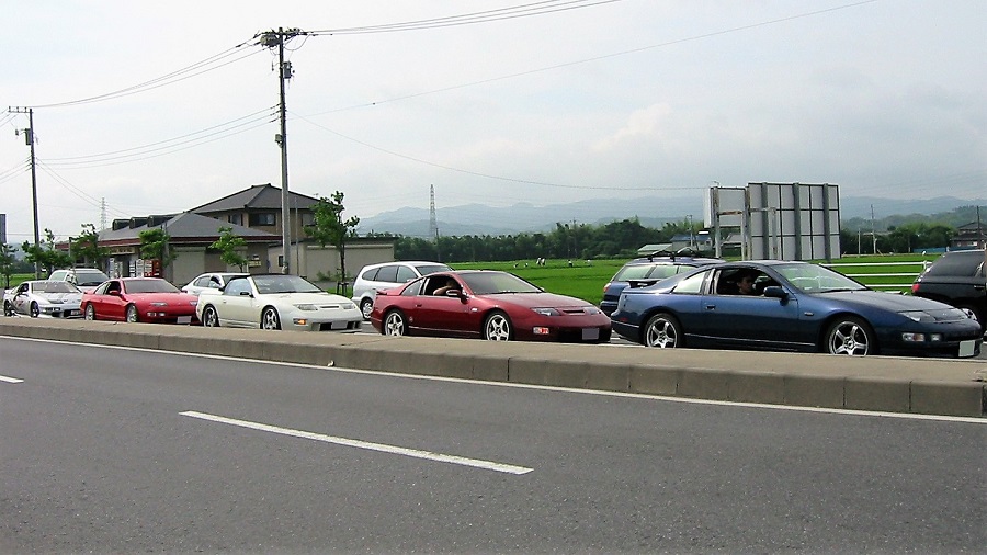 Z32千葉県内浦山県民の森BBQオフ