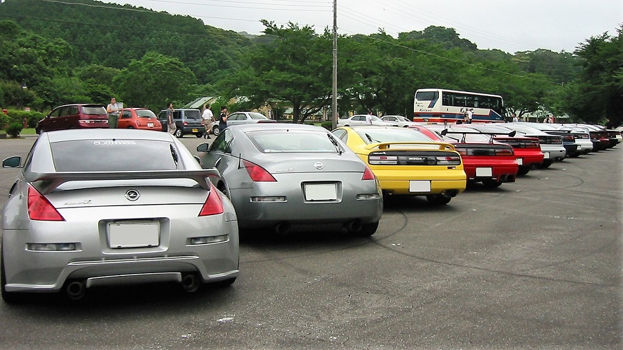 Z32千葉県内浦山県民の森BBQオフ