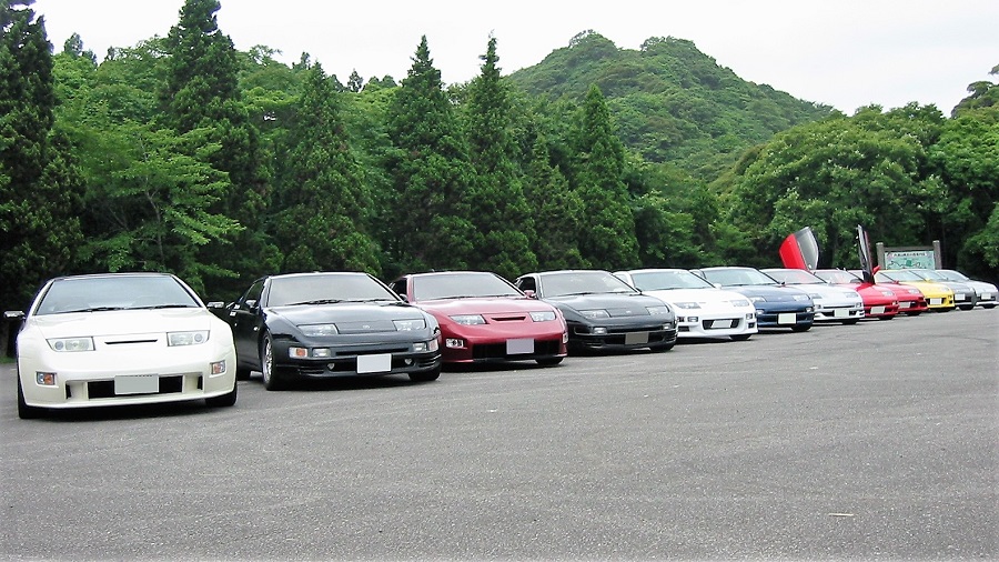 Z32千葉県内浦山県民の森BBQオフ