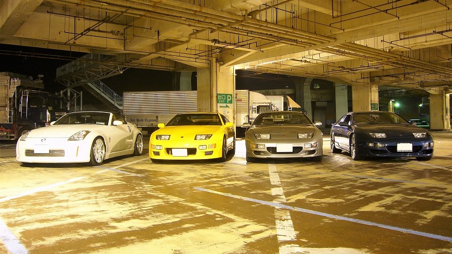 Z32東京湾アクアライン海ほたるオフ2012