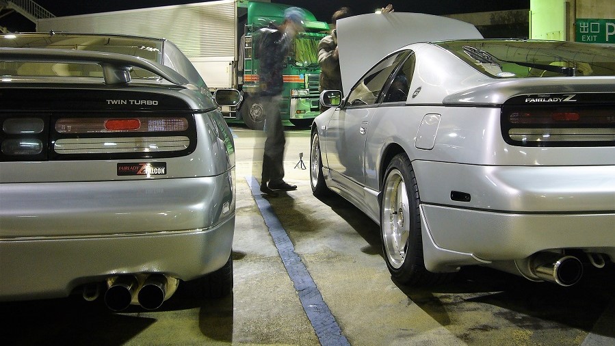 Z32東京湾アクアライン海ほたるオフ2010冬