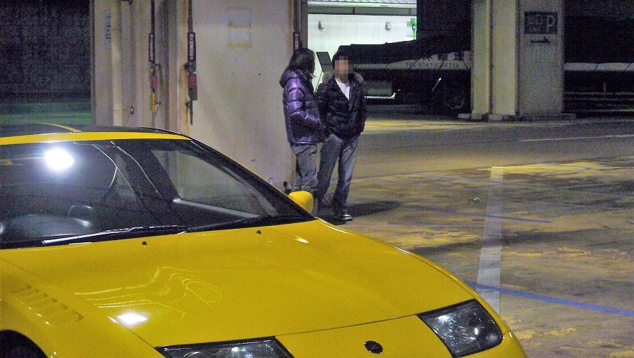 Z32東京湾アクアライン海ほたるオフ2010冬