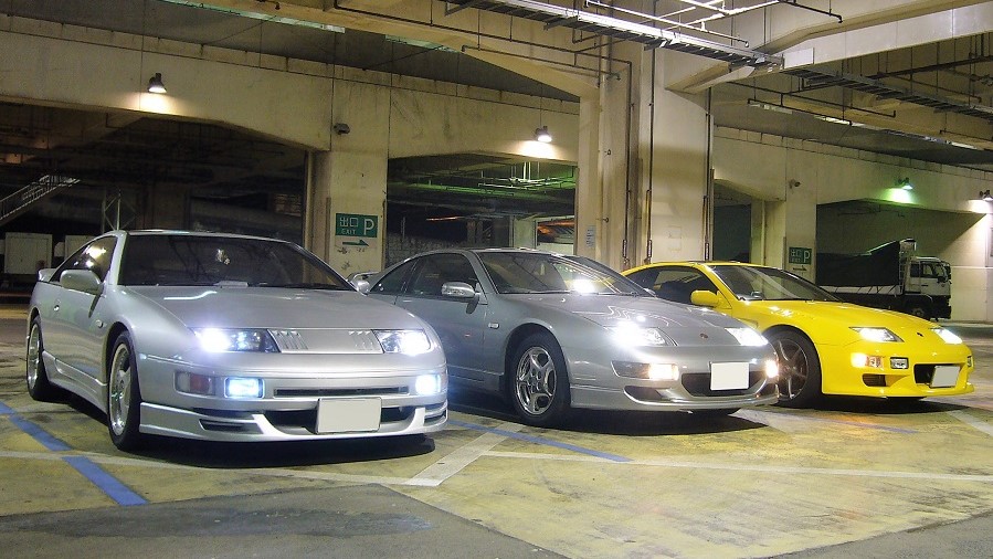 Z32東京湾アクアライン海ほたるオフ2010冬