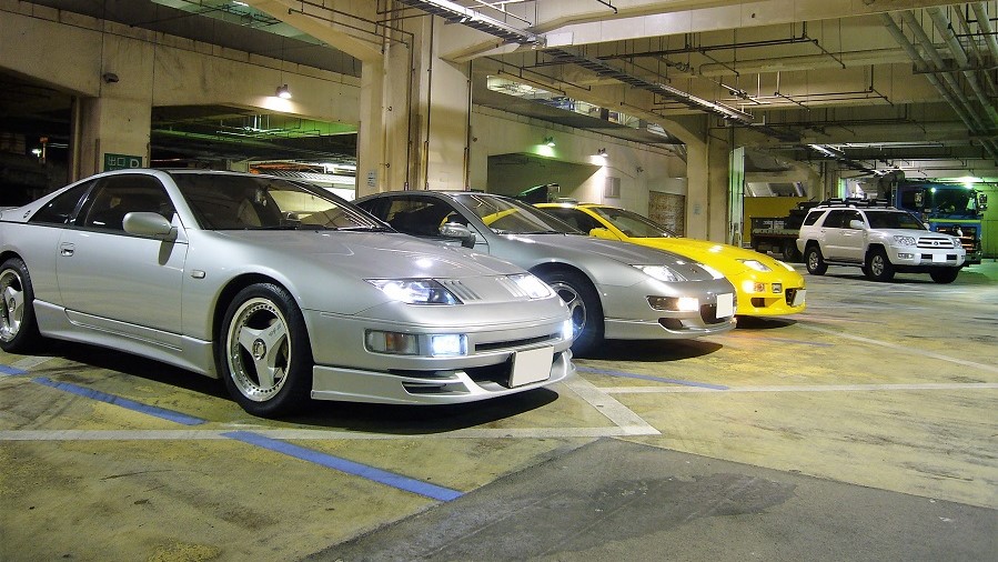 Z32東京湾アクアライン海ほたるオフ2010冬